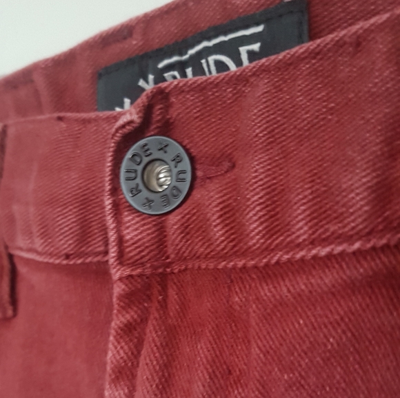 [RUDE] Red Skinny Jeans - Picture 3 of 13
